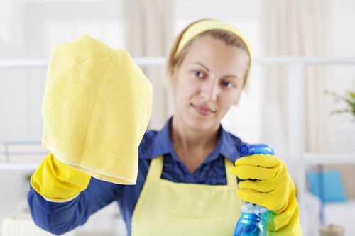 Supervising safe cleaning practices and policy compliance