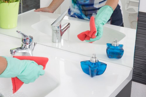 Specialist cleaning and quotation request section