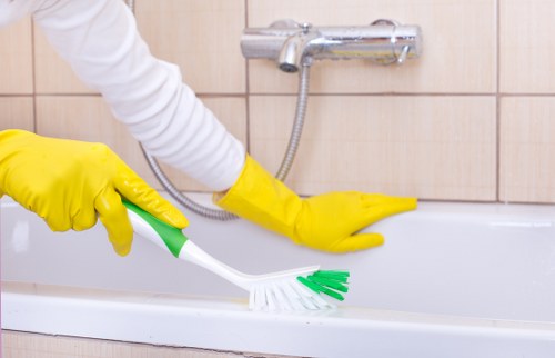 Local office cleaning team in Balham preparing a business environment