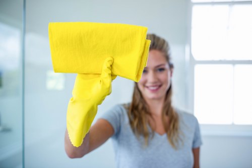 Stain treatment process by a carpet cleaner in Balham