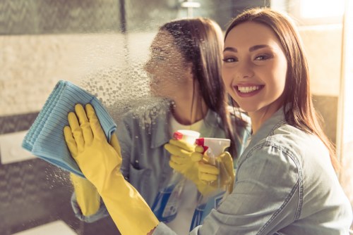 Local Balham cleaners maintaining a bright and tidy interior